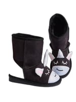 Siyah Unicorn Kız Çocuk Bot