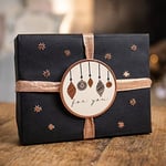 Sizzix Rose Gold Surfacez Zengin Kart Stoğu, 20x29 cm, 50'li Paket