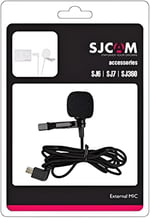 SJCAM SJ6 Legend Mini USB Aksiyon Video Kamerası için Harici Mikrofon