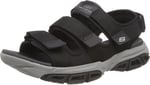 Skechers 210444 BLK SandaletErkek