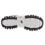 Skechers D'LİTES - MARCH FORWARD 13148 BKW Düşük bilekli spor ayakkabıKadın