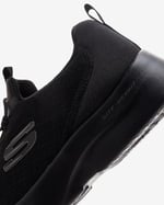 Skechers DYNAMİGHT 2.0 - REAL SMOOTH Kadın Siyah Spor Ayakkabı