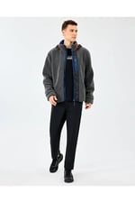 Skechers Erkek Sweatshirt M Outdoor Fleece Full Zip Sherpa