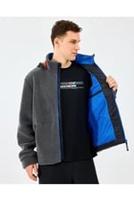 Skechers Erkek Sweatshirt M Outdoor Fleece Full Zip Sherpa