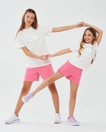Skechers Essential G Short Sleeve T-Shirt Kız Çocuk Gs Kırık Beyaz Tshirt