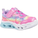 Skechers FLUTTER HEART LİGHTS - GROOVY SWİRL Kız Çocuk Ps Pembe Işıklı Spor Ayakkabı