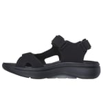 Skechers GO WALK ARCH FİT SANDAL-MİSSİON İİ Erkek Siyah Sandalet - Bedenler: 40 EU, 41 EU, 42 EU, 43 EU, 43.5 EU, 44 EU, 44.5 EU, 45 EU...