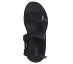 Skechers GO WALK ARCH FİT SANDAL-MİSSİON İİ Erkek Siyah Sandalet - Bedenler: 40 EU, 41 EU, 42 EU, 43 EU, 43.5 EU, 44 EU, 44.5 EU, 45 EU...