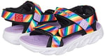 Skechers HYPNO - SPLASH - RAİNBOW LİGHTS 20218L BKMT Işıklı SandaletKız Çocuk