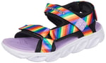 Skechers HYPNO - SPLASH - RAİNBOW LİGHTS 20218L BKMT Işıklı SandaletKız Çocuk
