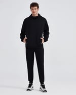 Skechers M 2XI-Lock Hoodie Sweatshirt Erkek Siyah Sweatshirt