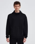 Skechers M 2XI-Lock Hoodie Sweatshirt Erkek Siyah Sweatshirt