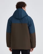 Skechers M Outerwear Padded Jacket Erkek Petrol Mont