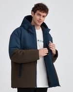 Skechers M Outerwear Padded Jacket Erkek Petrol Mont