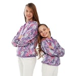Skechers Micro Collection G Full Zip Hoodie Sweatshirt Kız Çocuk Gs Kırık Beyaz Mont