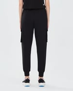 Skechers Micro Collection W Jogger Woven Pant Kadın Siyah Eşofman Altı
