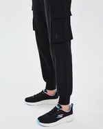 Skechers Micro Collection W Jogger Woven Pant Kadın Siyah Eşofman Altı