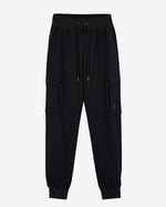 Skechers Micro Collection W Jogger Woven Pant Kadın Siyah Eşofman Altı
