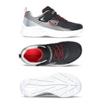 Skechers MİCROSPEC İİ - ZOVRİX Erkek Çocuk Gs Siyah Spor Ayakkabı