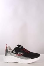 Skechers MİCROSPEC İİ - ZOVRİX Erkek Çocuk Gs Siyah Spor Ayakkabı