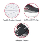 Skechers MİCROSPEC İİ - ZOVRİX Erkek Çocuk Gs Siyah Spor Ayakkabı