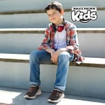 Skechers MİCROSPEC İİ - ZOVRİX Erkek Çocuk Gs Siyah Spor Ayakkabı