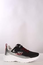 Skechers MİCROSPEC İİ - ZOVRİX Erkek Çocuk Gs Siyah Spor Ayakkabı