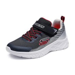 Skechers MİCROSPEC İİ - ZOVRİX Erkek Çocuk Gs Siyah Spor Ayakkabı