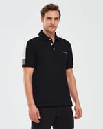 Skechers Polo Shirt M Short Sleeve Erkek Siyah Polo Yaka Tshirt M