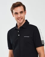 Skechers Polo Shirt M Short Sleeve Erkek Siyah Polo Yaka Tshirt M