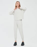 Skechers Soft Touch W Crew Neck Sweatshirt Kadın Gri Sweatshirt