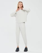 Skechers Soft Touch W Crew Neck Sweatshirt Kadın Gri Sweatshirt