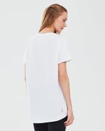 Skechers W Graphic Tee Crew Neck T-Shirt Tshirt Kadın