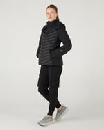 Skechers W Outerwear Padded Jacket Kadın Siyah Mont