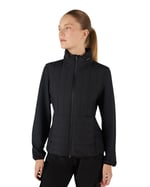 Skechers W Outerwear Padded Jacket Kadın Siyah Mont