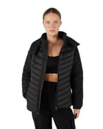 Skechers W Outerwear Padded Jacket Kadın Siyah Mont