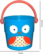 Skip Hop 235355 Hayvanat Bahçesi Bath deste & pour buckets – bebek oyuncağı küçük bardak için istiflenebilir