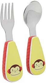 Skip Hop 252352 Çatal Kaşık, Çok Renkli, Maymun