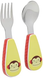 Skip Hop 252352 Çatal Kaşık, Çok Renkli, Maymun