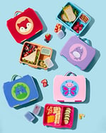 Skip Hop Çocuklar Bento Beslenme Kutusu, Yaş 3+, Hayvanat Bahçesi Narwhal