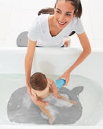 Skip Hop Kaymaz Bebek Banyo Paspası, Moby, Gri