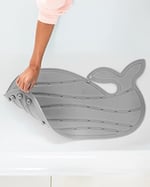 Skip Hop Kaymaz Bebek Banyo Paspası, Moby, Gri
