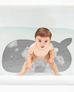 Skip Hop Kaymaz Bebek Banyo Paspası, Moby, Gri