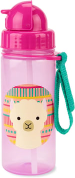 Skip Hop Samanlı Toddler Sippy Kupası, Hayvanat Bahçesi Hasır Şişe 13 oz, Lama - Seçenekler: Modern, Sippy Kupası Hasır Şişe