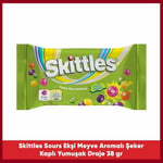 Skittles Sours Ekşi Meyve Aromalı Draje Şekerleme 38 gr
