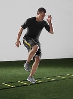 SKLZ SAQ-SL01-02 Çeviklik Antrenmanı, Hızlı Merdiven, Sarı/Siyah