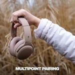 Skullcandy Crusher ANC 2 Bluetooth Gürültü Önleyici Kulaklıklar 50 Saat Pil Ekstra Bas Teknik Kullanımı Android ve iPhone ile Mikrofonlu Kablosuz Kulaklıklar Gürültü Önleyici - Astar Tan