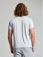 Slam Tech Pique Polo Ss Erkek Gri Tişört