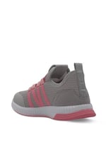 Slazenger EBBA Sneaker Kız Çocuk Ayakkabı Gri/Pembe