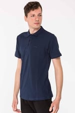 Slazenger SALVATOR Erkek Polo Yaka Kısa Kollu Pike Tişört, s, ST19TE040, Lacivert